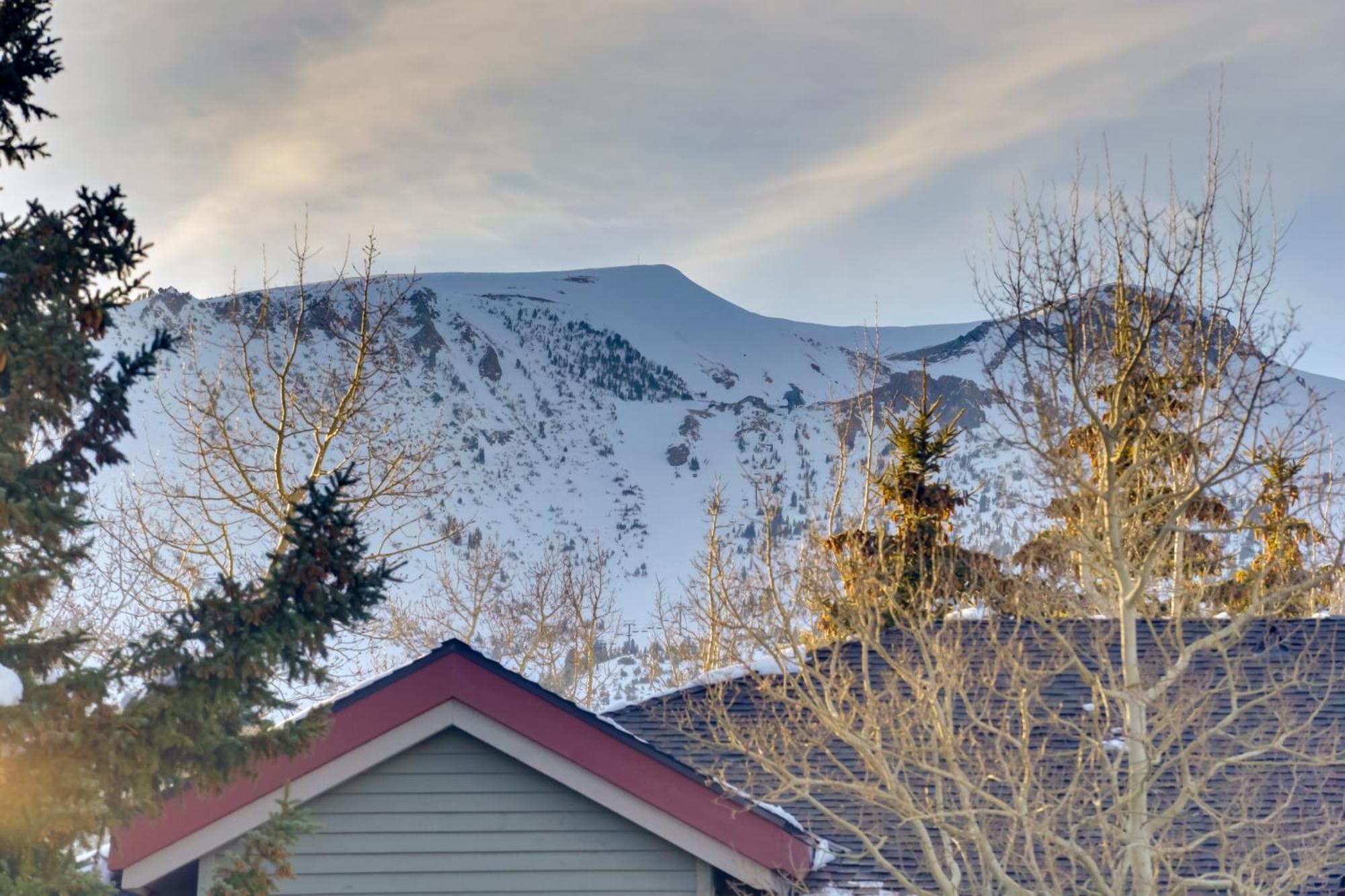 Snowcreek Resort Condo With Deck At Mammoth Mountain Mammoth Lakes Exterior photo